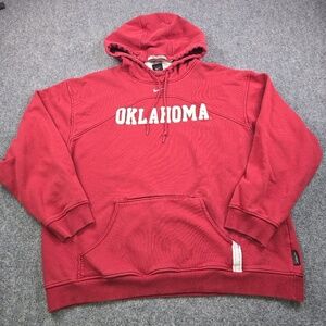 VINTAGE TEAM NIKE- Mens XL University of Oklahoma Sooners Team Hoodie- Center ✔️